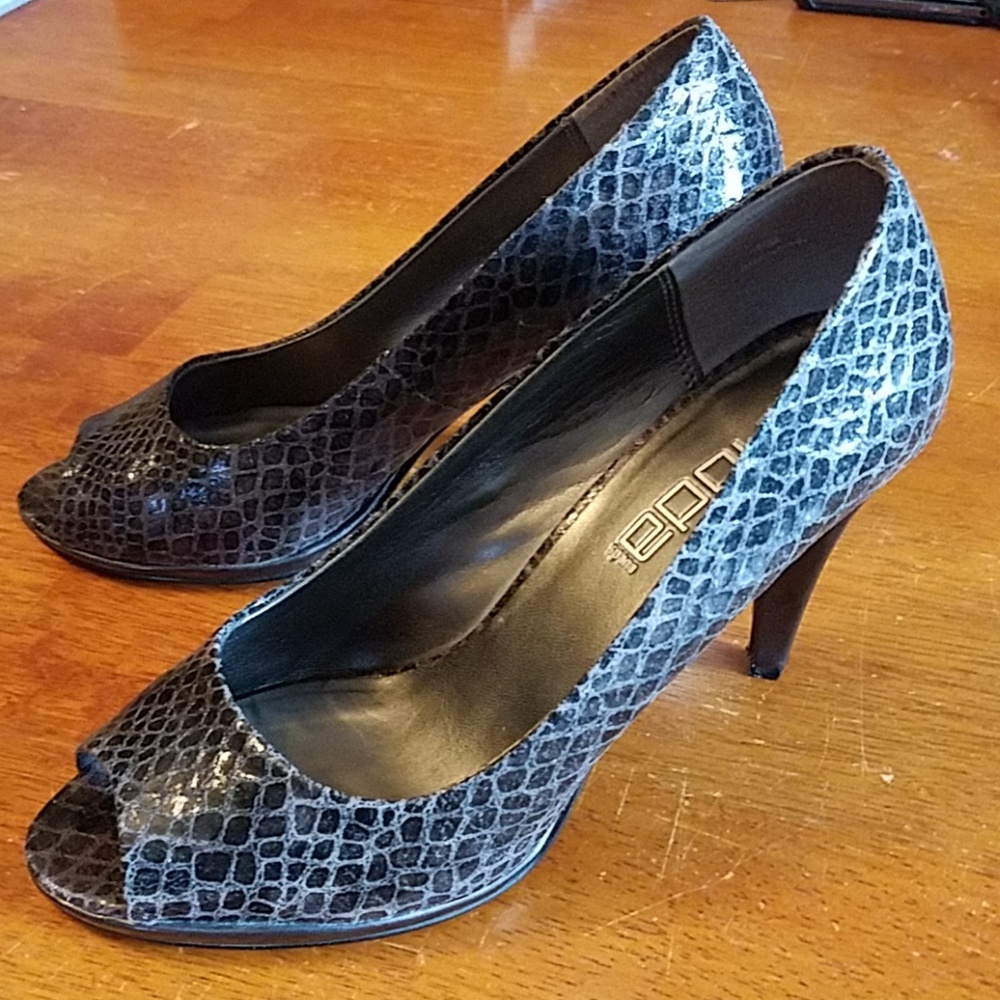 Fab snakeskin heels
